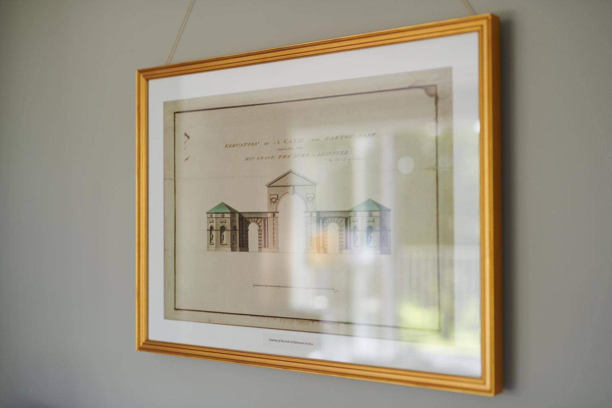 Carton House A Fairmont Managed Hotel Maynooth Esterno foto A drawing of the original building