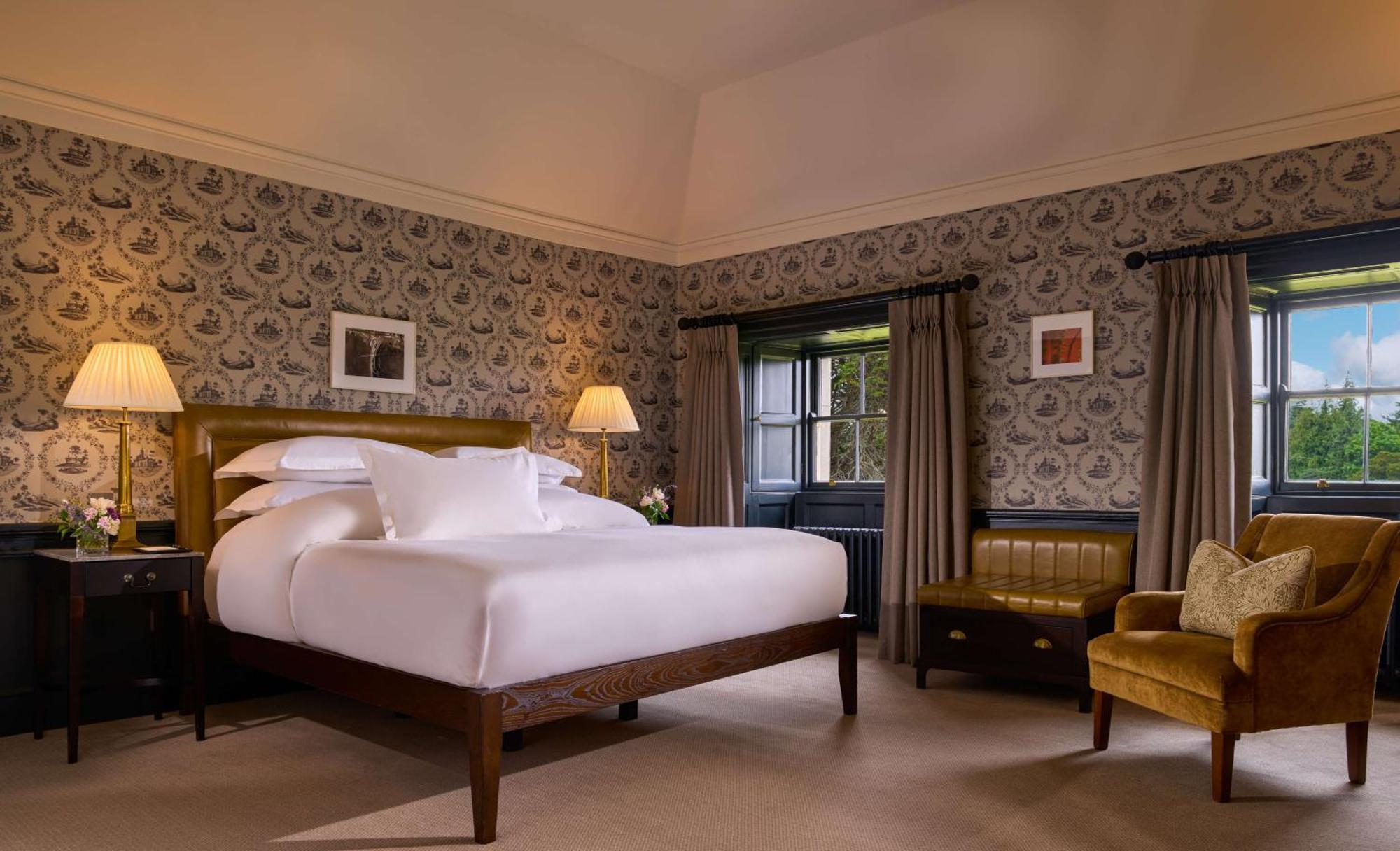 Carton House A Fairmont Managed Hotel Maynooth Esterno foto A bedroom at the hotel
